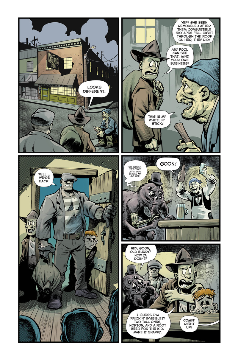 Illustration for article titled Your First Look Look Inside the Long-Awaited Return of The Goon